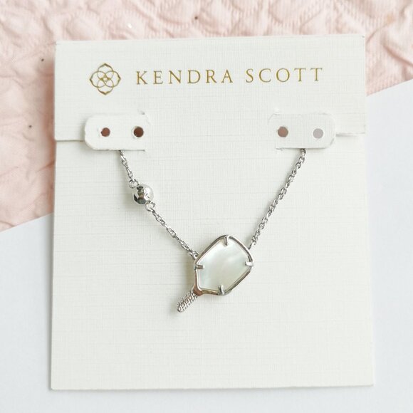 Kendra Scott Jewelry - Kendra Scott Pickleball Ivory Mother-of-Pearl Necklace